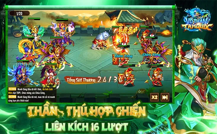 Võ Thần Tam Quốc Lậu Việt Hóa - 3Q Legend Lậu